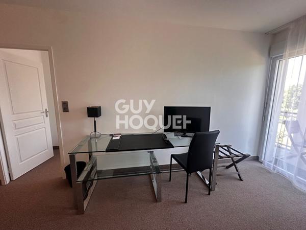 Investissement locatif sécurisé T2 de 50m2 meublé avec terrasse et services 4 étoiles