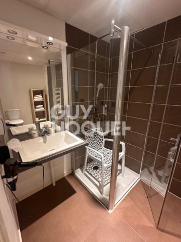 Investissement locatif sécurisé T2 de 50m2 meublé avec terrasse et services 4 étoiles