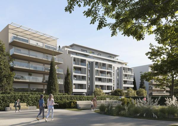 Le Cannet  Résidence neuve- 2P Appartement  Frais de notaire réduits !