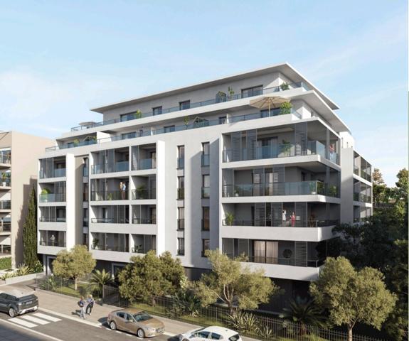 Le Cannet  Résidence neuve- 2P Appartement  Frais de notaire réduits !
