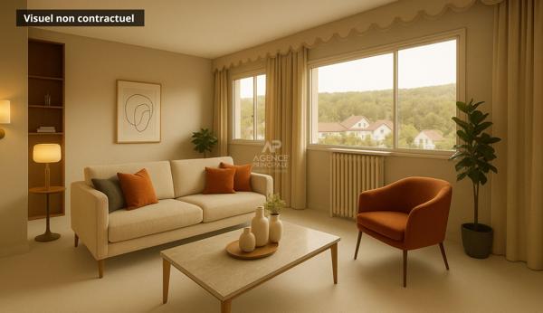 Chaville - Dernier étage pour ce 4 pièces traversant avec balcon €279 000 ** - Référence 624-C