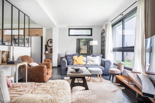 Maison familiale et contemporaine