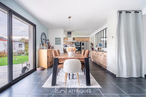 Maison familiale et contemporaine