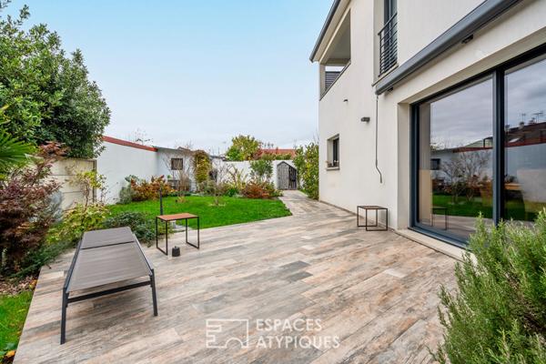 Maison familiale et contemporaine