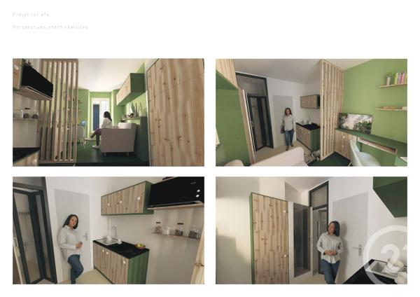 Appartement Studette à vendre  1 pièce - 11,04 m 2   BORDEAUX  - 33
