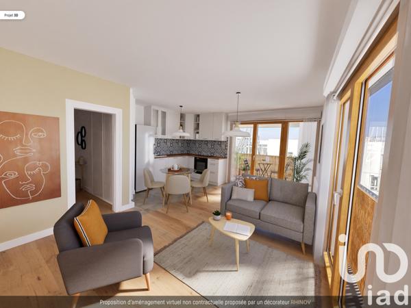 Appartement à vendre 3 pièces 78 m² Boulogne-Billancourt