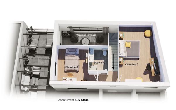 Appartement à vendre    4 pièces • 66,95 m2 Sète