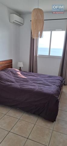 A louer à St Leu appartement T2 avec vue mer panoramique