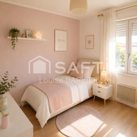 Maison T6 120 m2, jardin, piscine, studio, garage