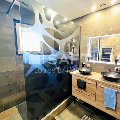 Maison T6 120 m2, jardin, piscine, studio, garage