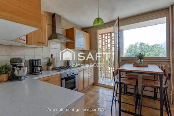 T3 de 61 m2 à Grenoble - Secteur Alliés