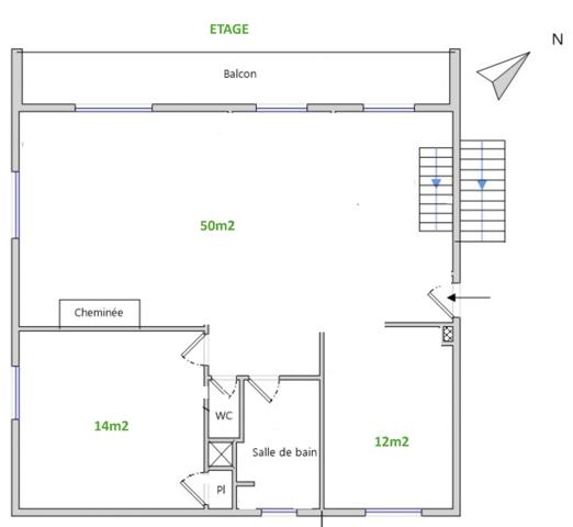 Local Commercial 6 pièces - 139 m² Exclusivité efficity