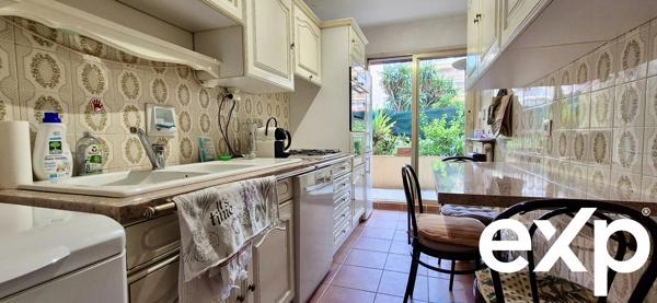 Appartement 3 pièces en rez-de-jardin - Le Cannet