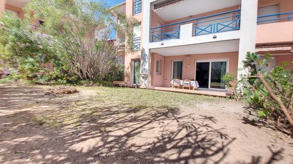 Port Frejus T3 terrasse rez de jardin cave