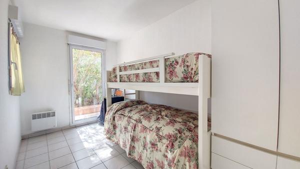 Port Frejus T3 terrasse rez de jardin cave