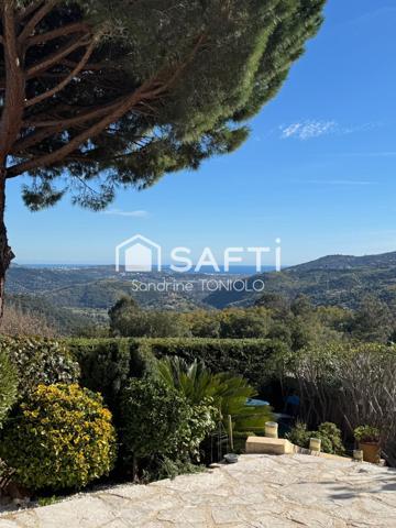 Maison dans un cadre résidentiel, au calme avec magnifique vue mer
