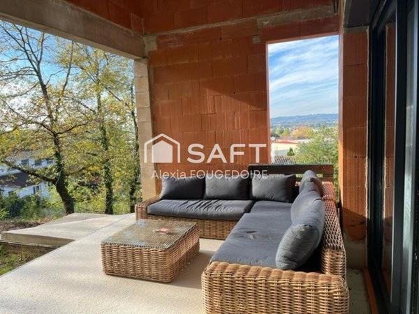 MAISON CONTEMPORAINE AVEC VUE PANORAMIQUE TYPE 6