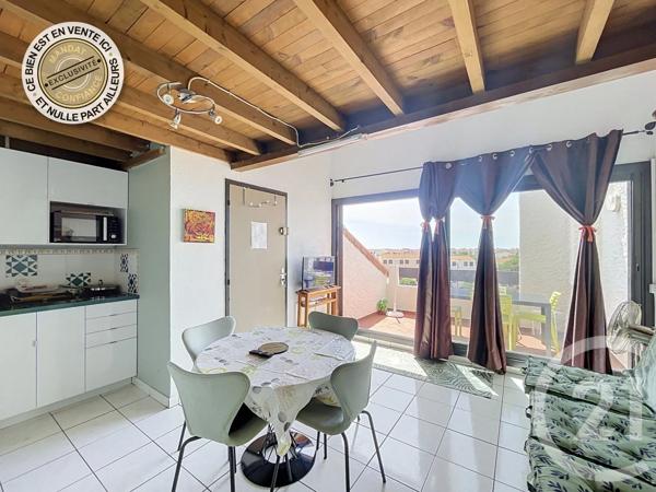 Appartement F3 à vendre  3 pièces - 38 m 2   LE BARCARES  - 66