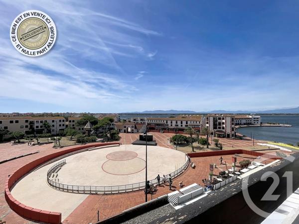 Appartement F3 à vendre  3 pièces - 38 m 2   LE BARCARES  - 66