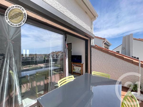 Appartement F3 à vendre  3 pièces - 38 m 2   LE BARCARES  - 66