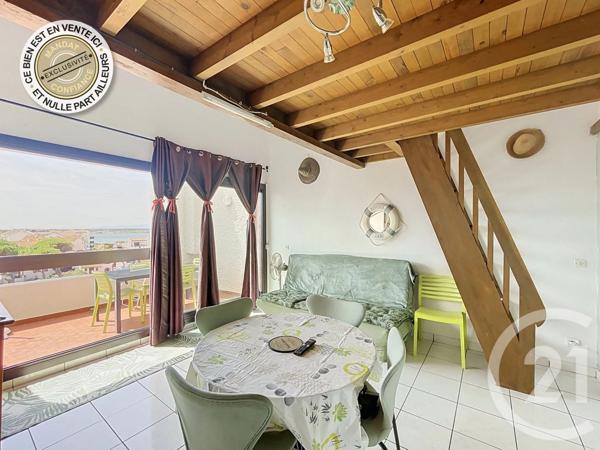 Appartement F3 à vendre  3 pièces - 38 m 2   LE BARCARES  - 66