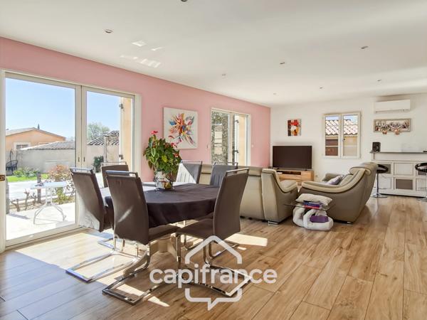 Maison à vendre 4 pièces SORGUES (84)-119m²-terrain 633m²