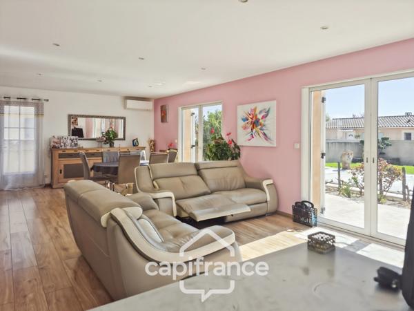 Maison à vendre 4 pièces SORGUES (84)-119m²-terrain 633m²