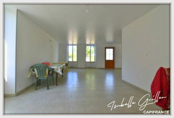 Maison à vendre 6 pièces CHATEAUMEILLANT (18) 4 chambres grand terrain arboré