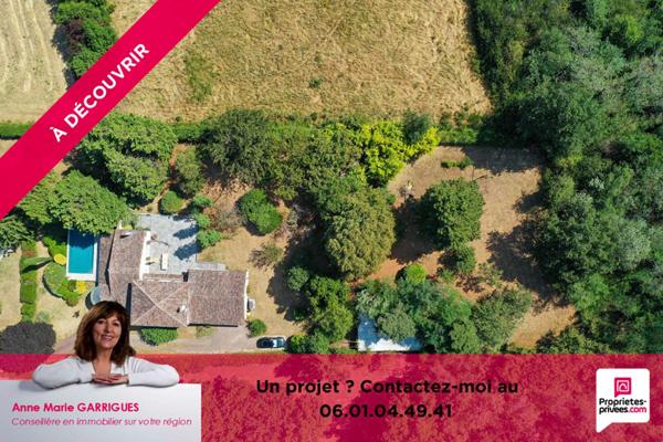 TERNAY- PROPRIETE DE CARACTERE AVEC PISCINE - TERRAIN 4 297 m²