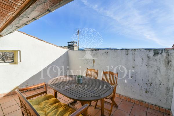 Tulette (26790) Maison de village de charme avec terrasses et vue exceptionnelle