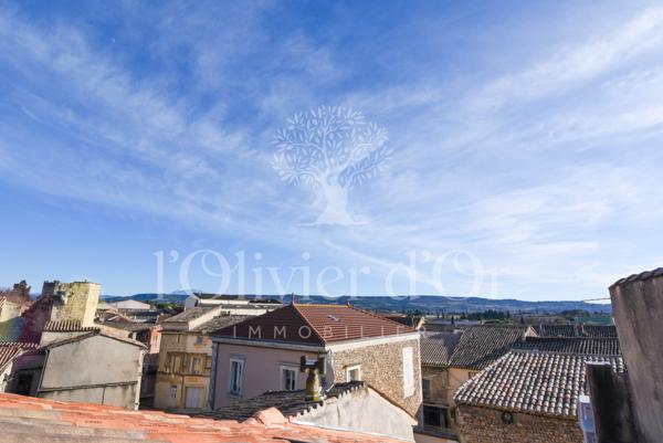 Tulette (26790) Maison de village de charme avec terrasses et vue exceptionnelle