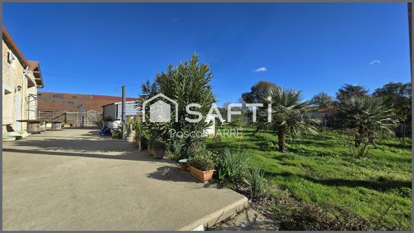 Propriété rénovée avec studio et maison à rénover