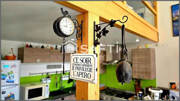 Propriété rénovée avec studio et maison à rénover