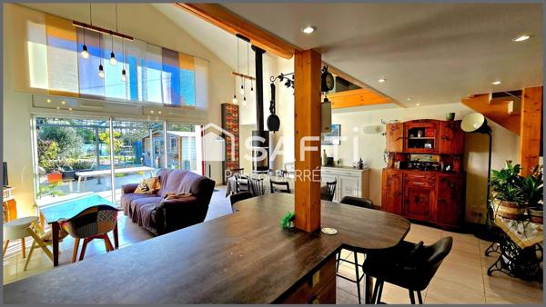 Propriété rénovée avec studio et maison à rénover