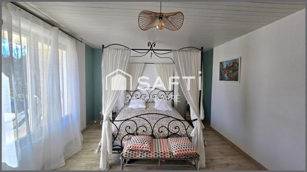 Propriété rénovée avec studio et maison à rénover