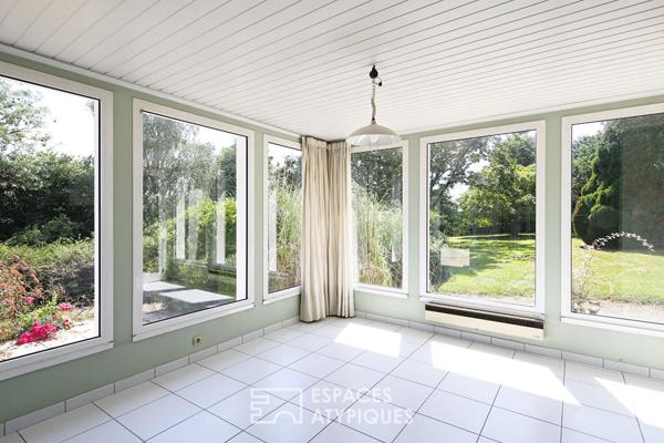 Maison familiale avec vue dégagée sur le bocage normand