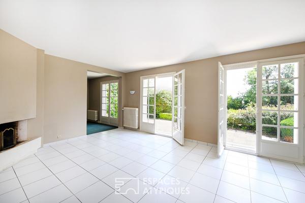 Maison familiale avec vue dégagée sur le bocage normand