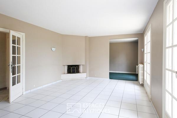 Maison familiale avec vue dégagée sur le bocage normand