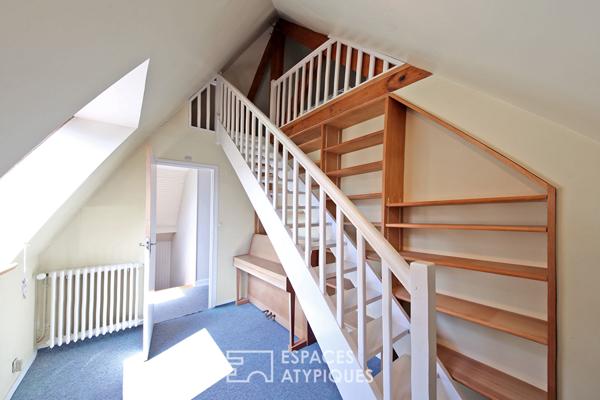 Maison familiale avec vue dégagée sur le bocage normand