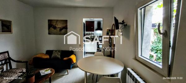 Néris-les-Bains : Charmante maison rénové entièrement depuis le DPE en G. 5 pièces avec gîte indépendant et grand terrain de 1541m²
