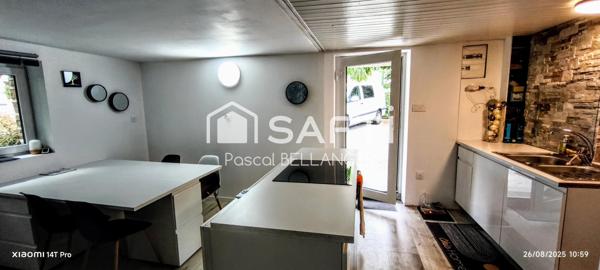 Néris-les-Bains : Charmante maison rénové entièrement depuis le DPE en G. 5 pièces avec gîte indépendant et grand terrain de 1541m²