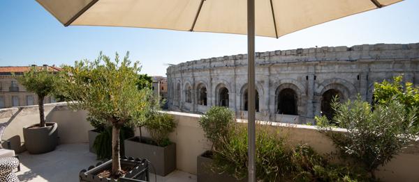 Appartement 4 pièces meublé - Vue sur les Arènes