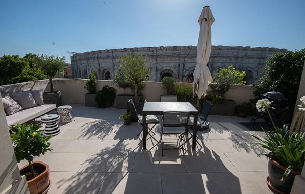 Appartement 4 pièces meublé - Vue sur les Arènes