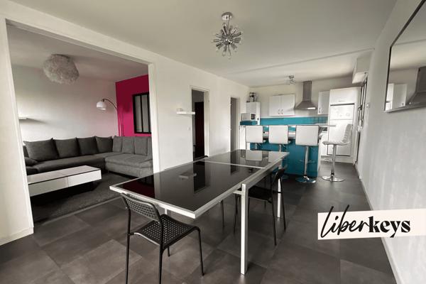 Spacieux appartement 3 pièces avec balcon et parking privatif