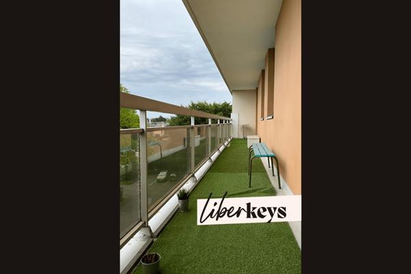 Spacieux appartement 3 pièces avec balcon et parking privatif