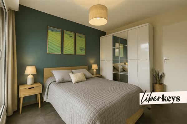 Spacieux appartement 3 pièces avec balcon et parking privatif