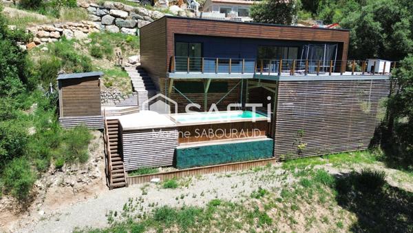 Magnifique Maison Contemporaine en bois