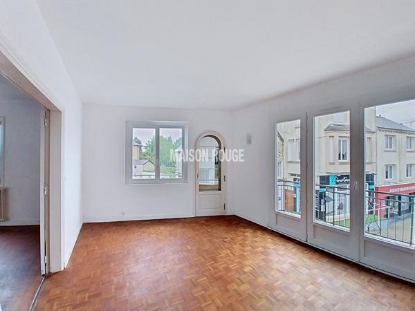 Appartement lumineux 127 m² à Plouha centre-ville avec balcon et grenier aménageable de 115 m² proche mer