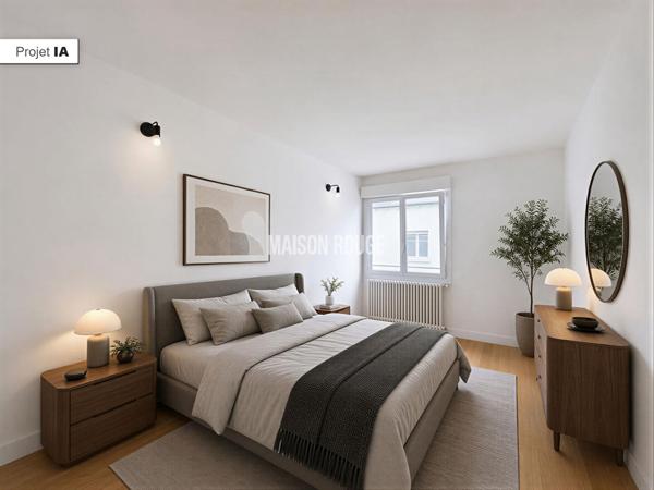 Appartement lumineux 127 m² à Plouha centre-ville avec balcon et grenier aménageable de 115 m² proche mer
