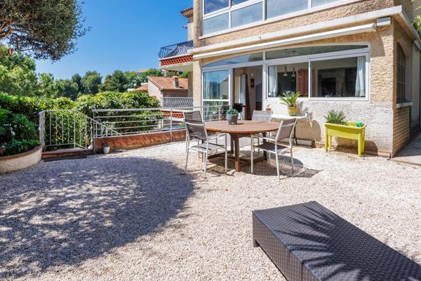 Haut Périer/Roucas Blanc Beau T3 rez-de-jardin+garage+parking